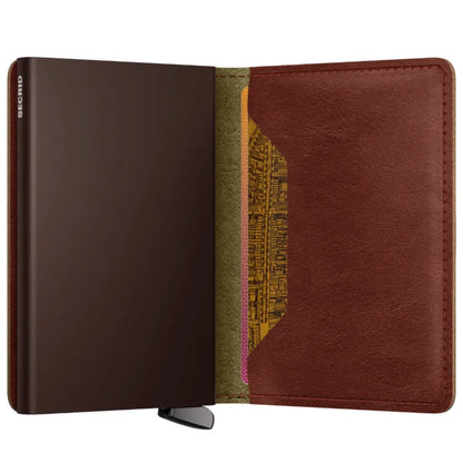 Secrid Premium+ Slimwallet Compact RFID Wallet - Basco Whisky+