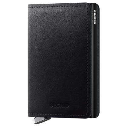 Secrid Premium Slimwallet Compact RFID Wallet - Dusk Black