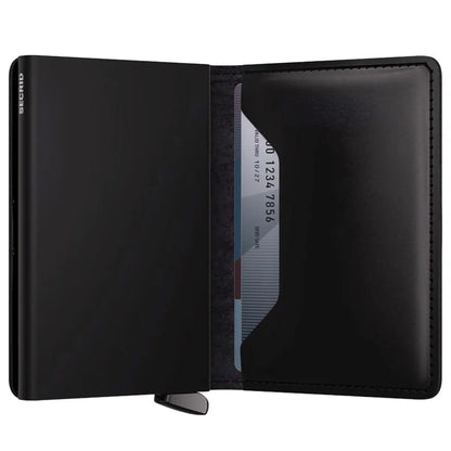 Secrid Premium+ Slimwallet Compact RFID Wallet - Dusk Black+