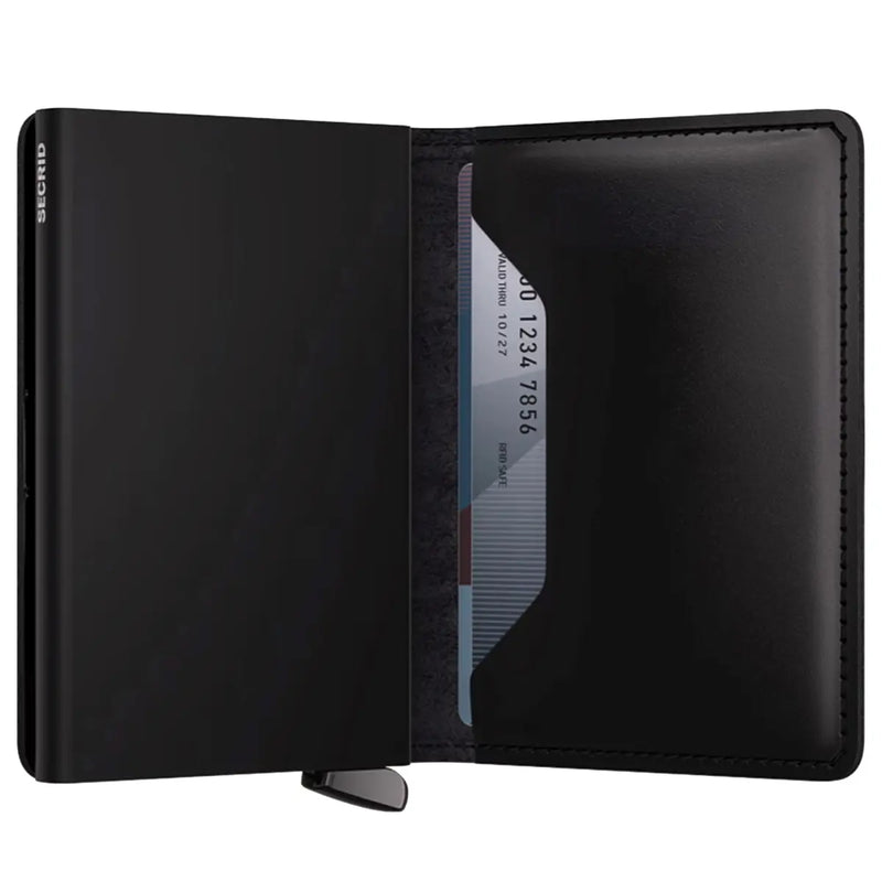 Secrid Premium+ Slimwallet Compact RFID Wallet - Dusk Black+