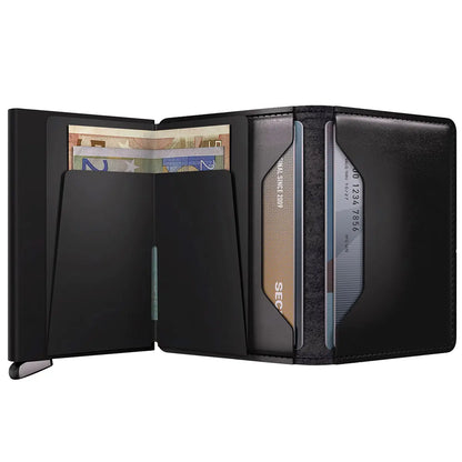 Secrid Premium+ Slimwallet Compact RFID Wallet - Dusk Black+