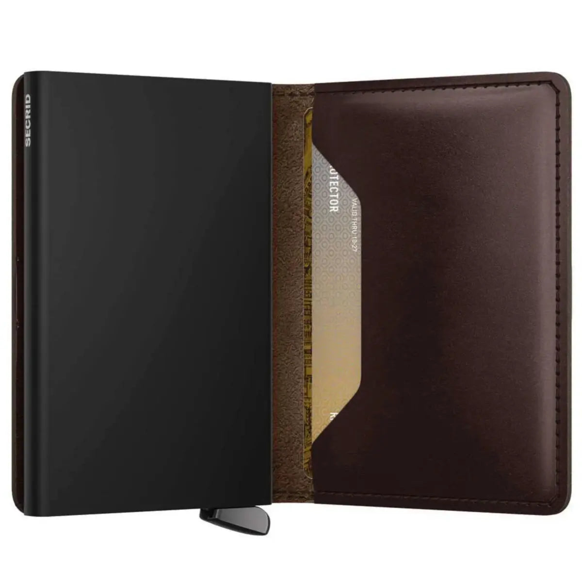 Secrid Premium+ Slimwallet Compact RFID Wallet - Dusk Brown+