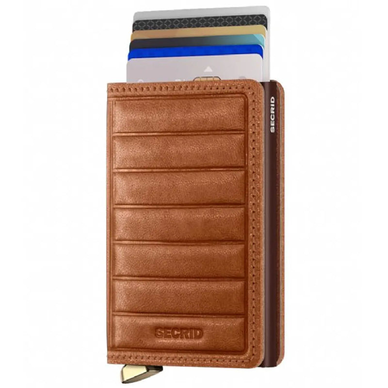 Mechanism inside slightly separates your cards, preventing damage to chips and magnetic strips