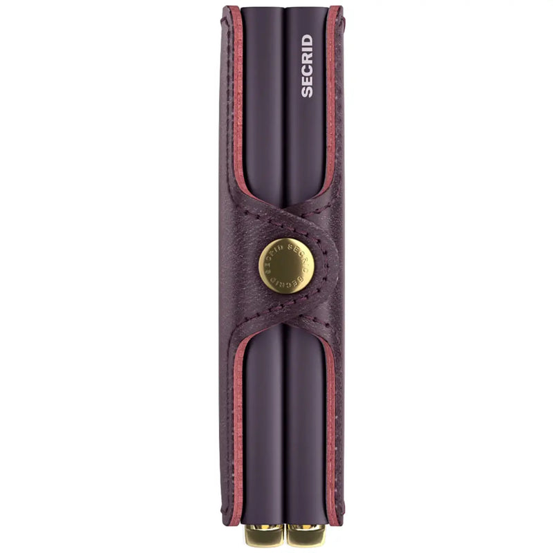 Secrid Premium+ Twinwallet Compact RFID Wallet - Basco Bordeaux+