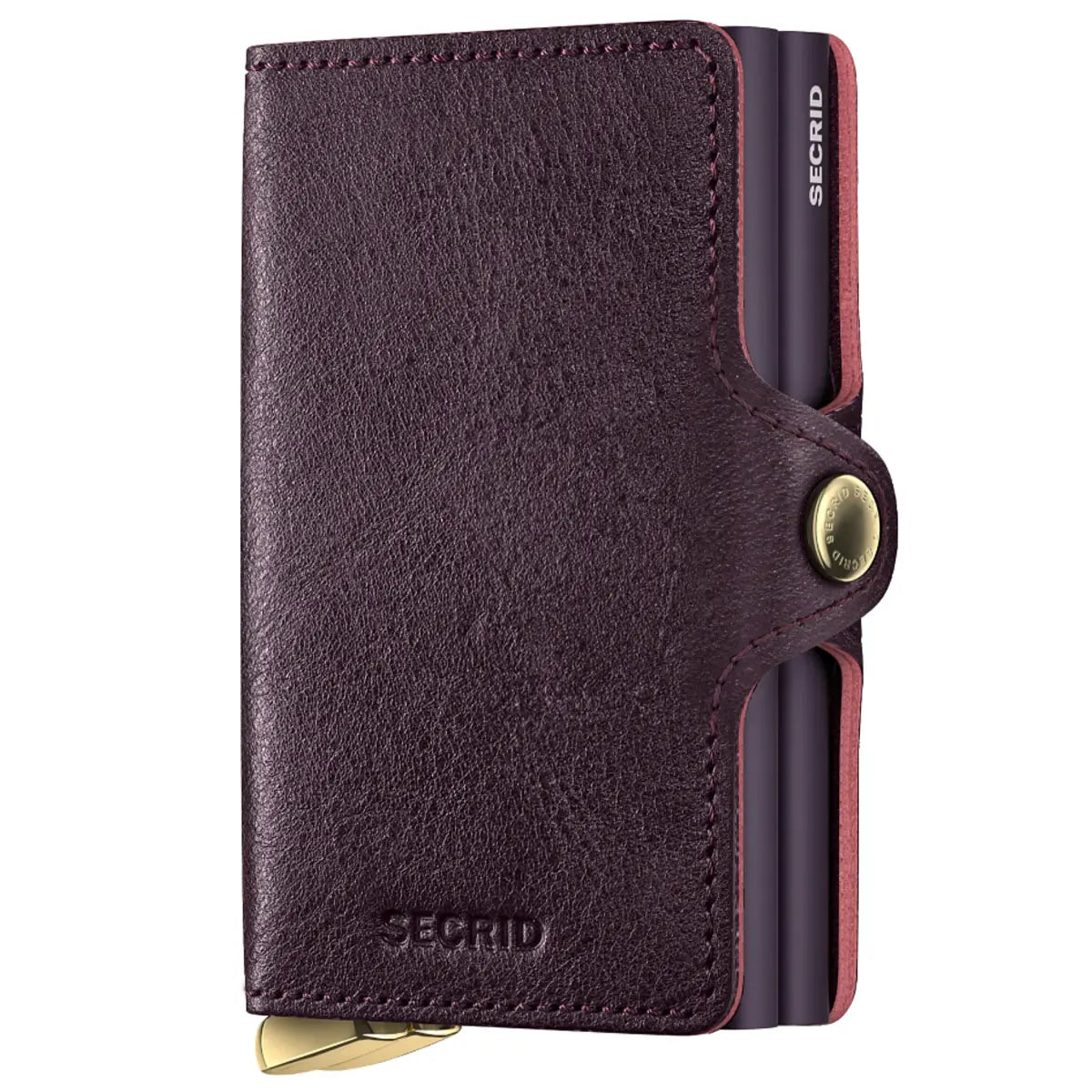 Secrid Premium+ Twinwallet Compact RFID Wallet - Basco Bordeaux+