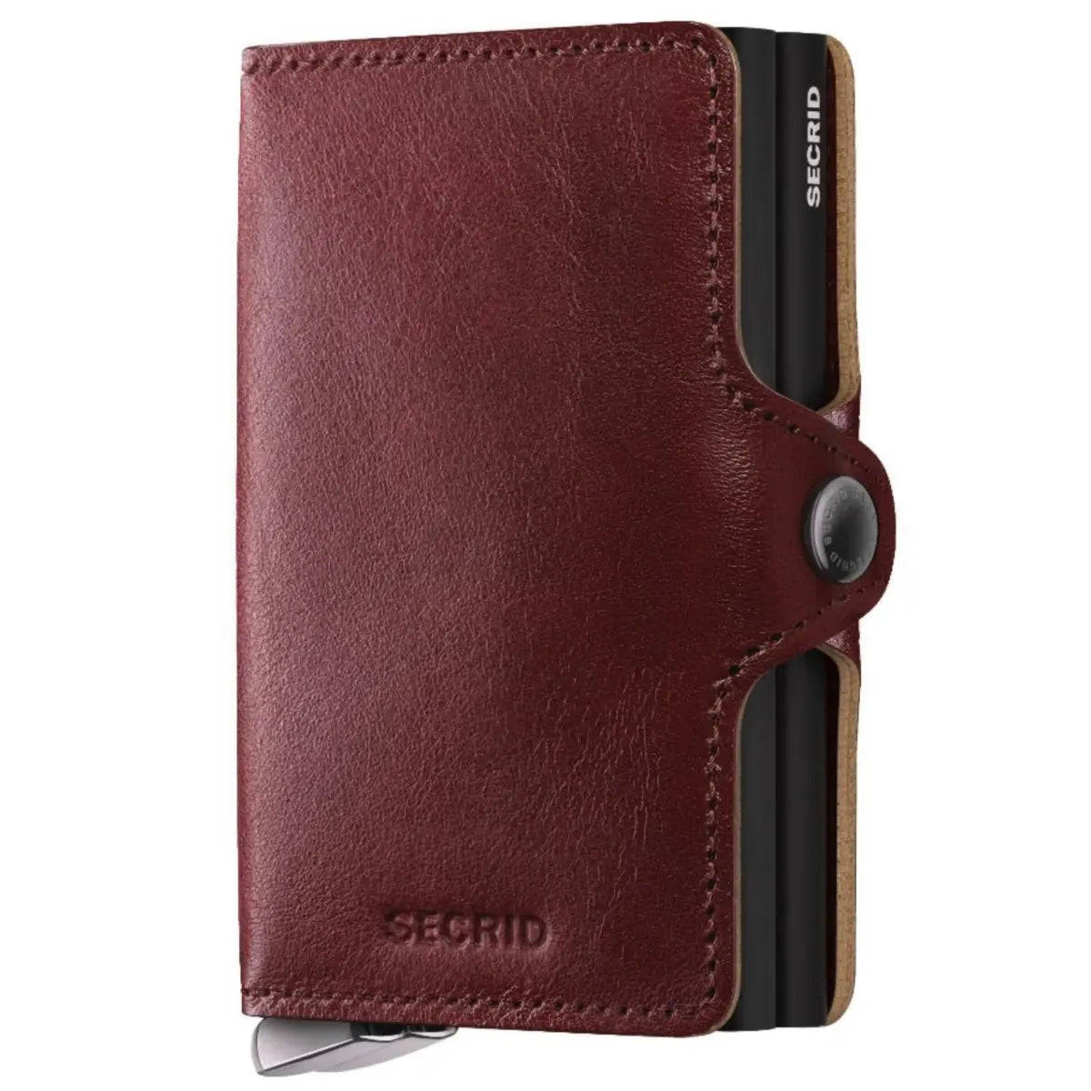 Secrid Premium Twinwallet Compact RFID Wallet - Basco Brown