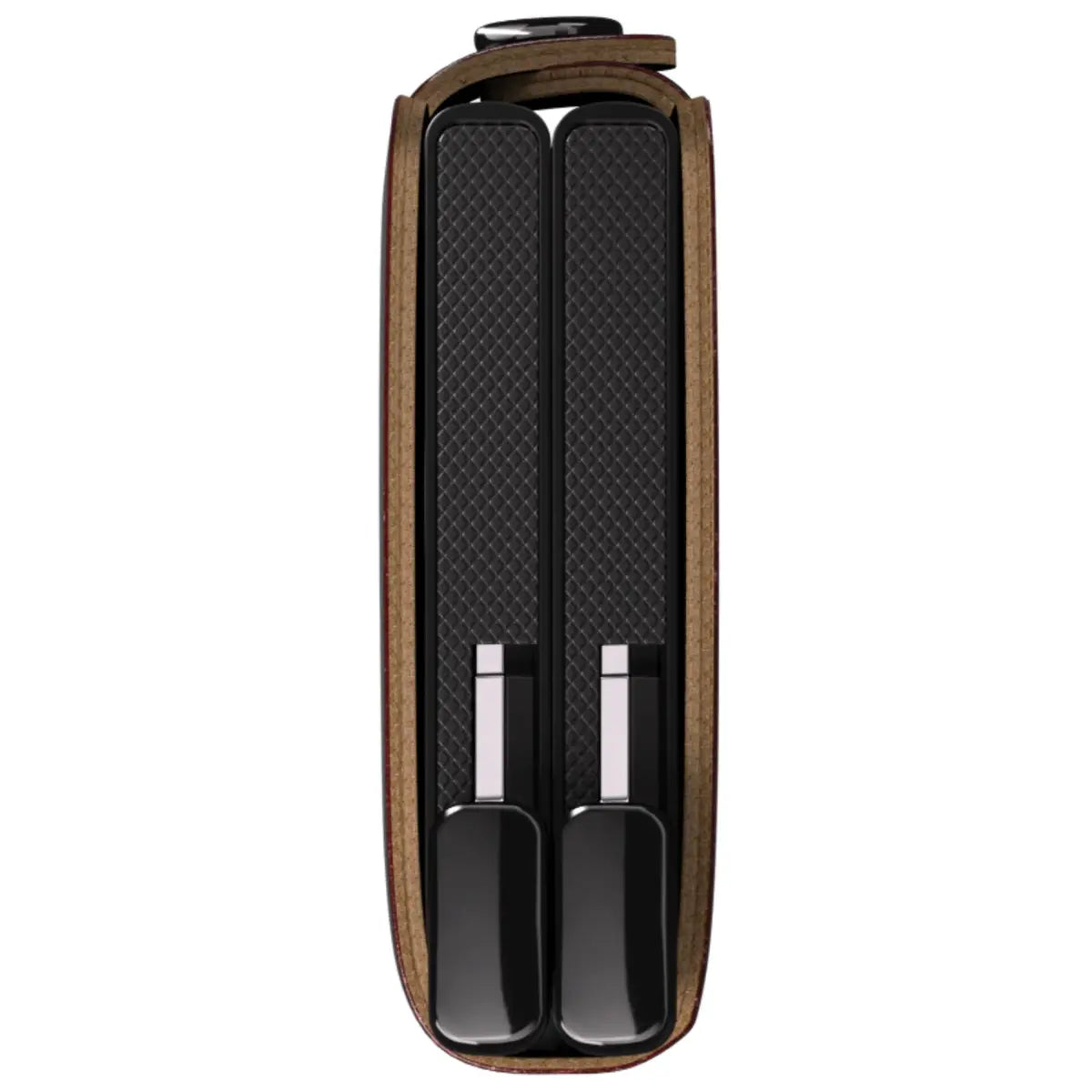 Secrid Premium+ Twinwallet Compact RFID Wallet - Basco Brown+