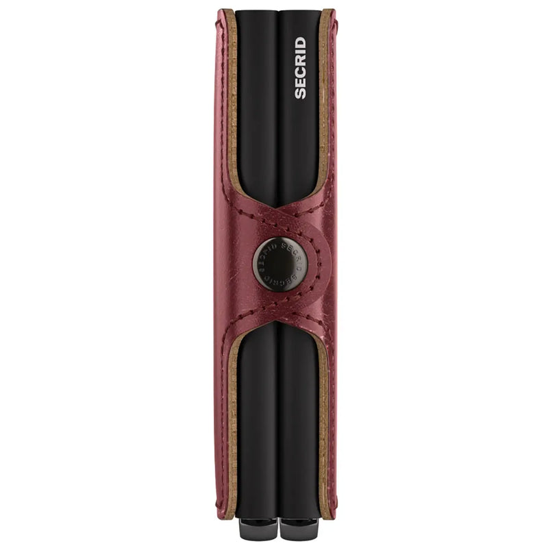 Secrid Premium+ Twinwallet Compact RFID Wallet - Basco Brown+