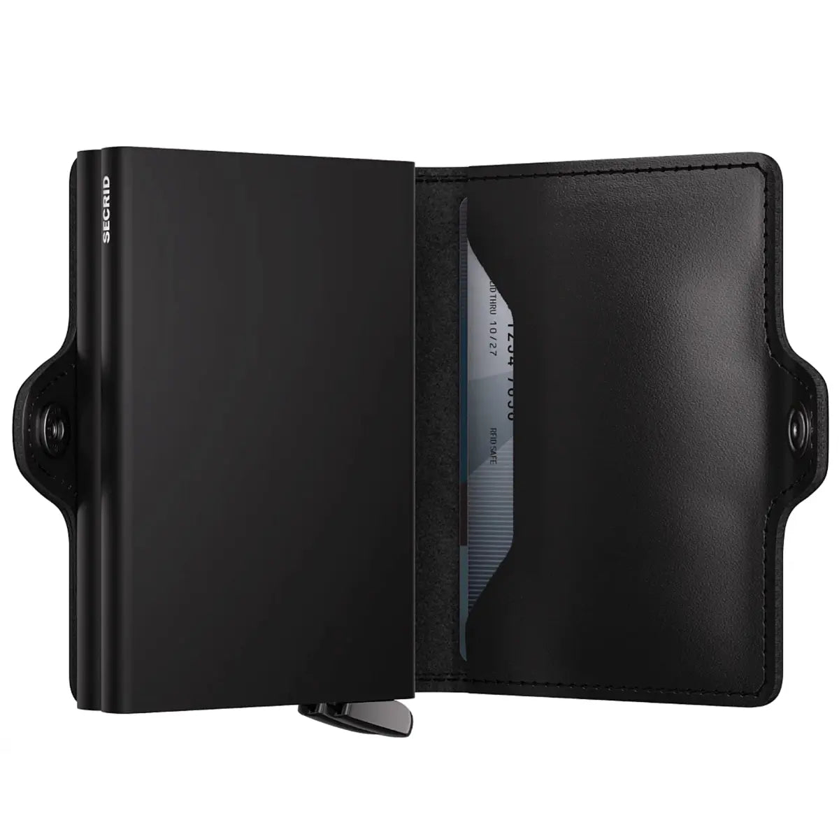 Secrid Premium+ Twinwallet Compact RFID Wallet - Dusk Black+