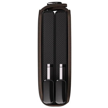 Secrid Premium+ Twinwallet Compact RFID Wallet - Dusk Brown+