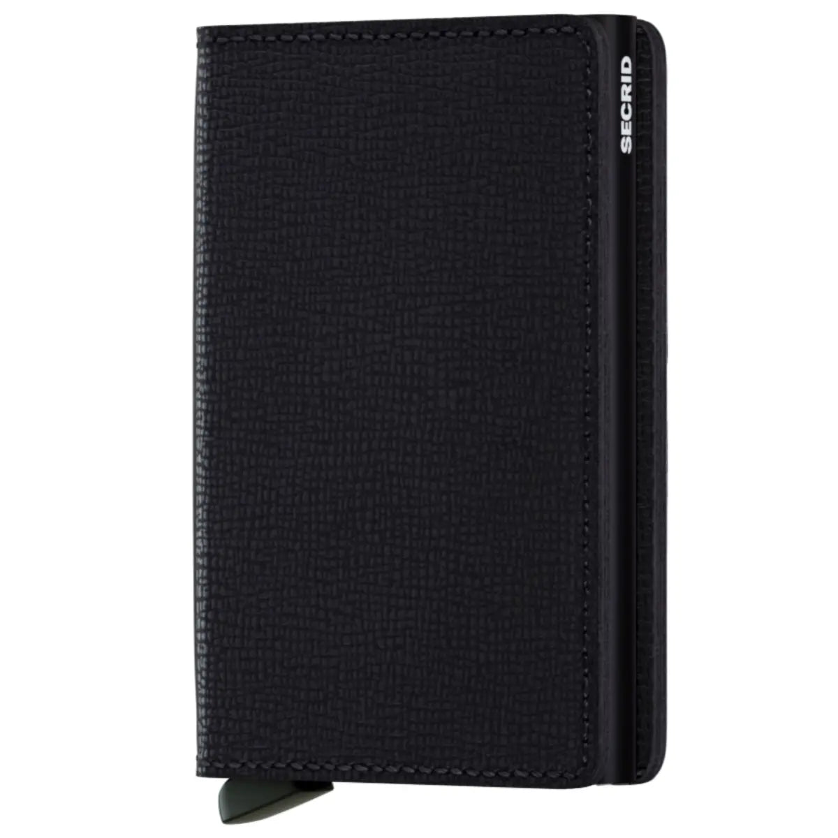 Secrid Slimwallet Compact RFID Wallet - Black Crisple