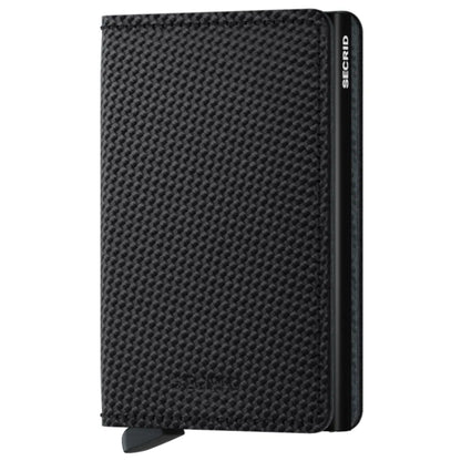 Secrid Slimwallet Carbon - Compact Wallet - Black