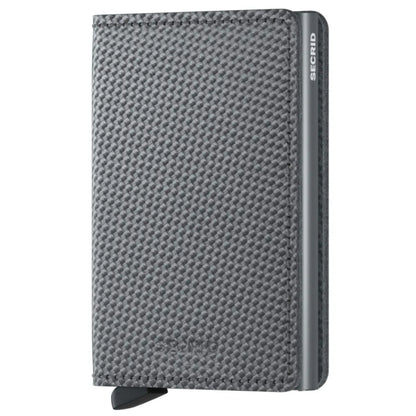 Secrid Slimwallet Carbon - Compact Wallet - Cool Grey