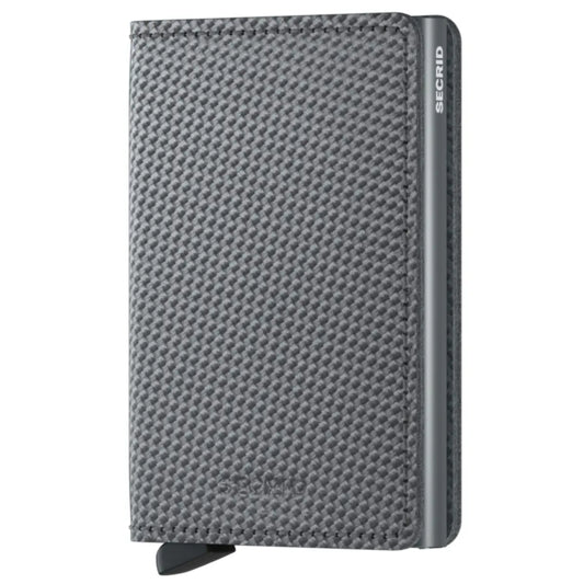 Secrid Slimwallet Carbon - Compact Wallet - Cool Grey
