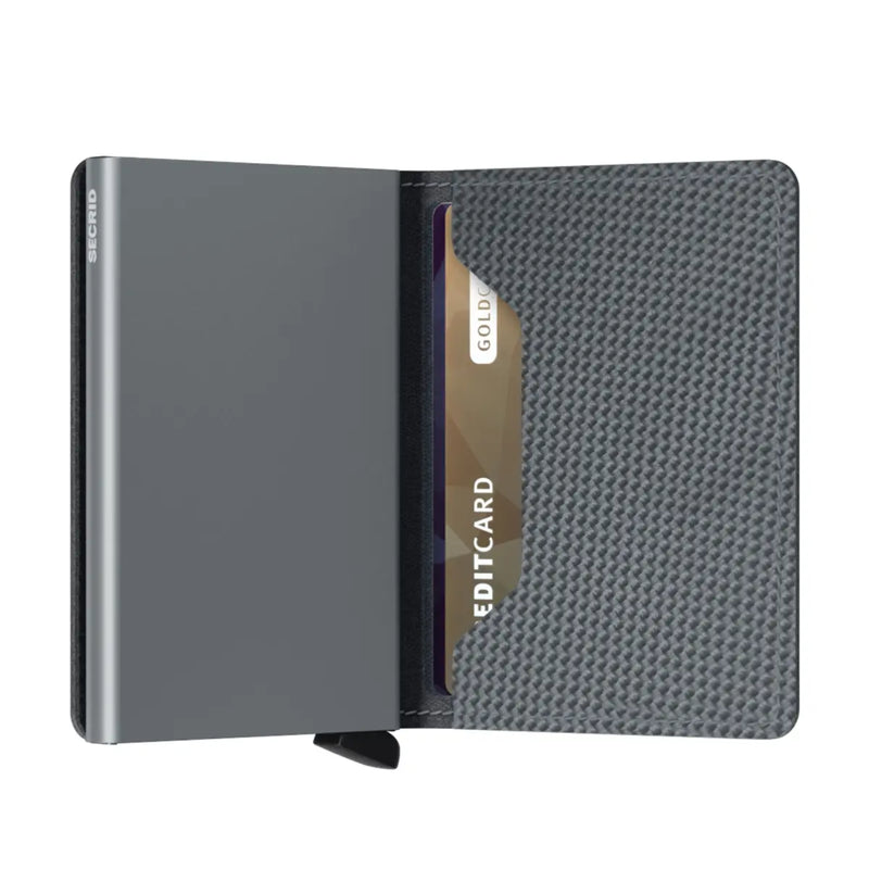 Mechanism inside slightly separates your cards, preventing damage to chips and magnetic strips