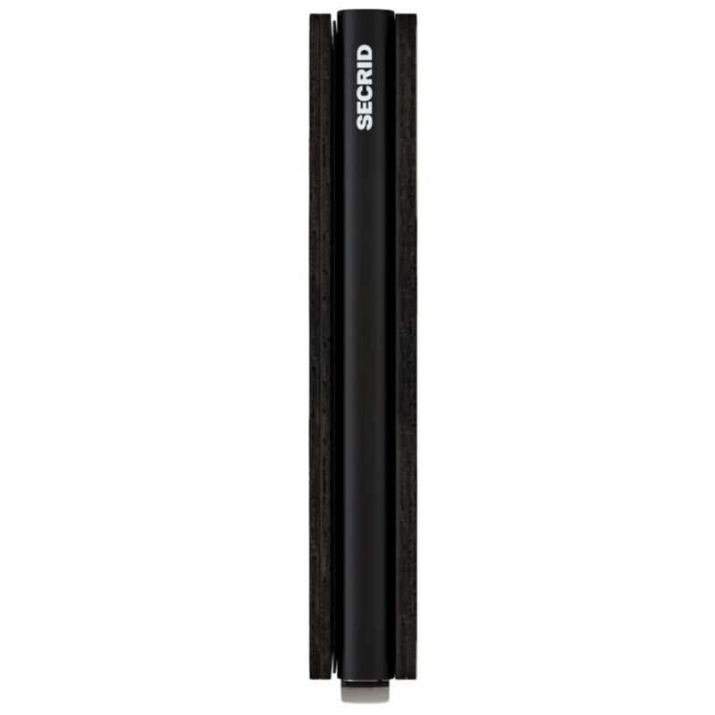Secrid Slimwallet Compact RFID Wallet - Black Crisple