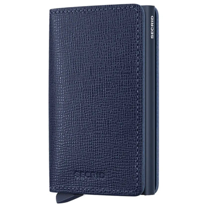 Secrid Slimwallet Compact Wallet - Crisple Navy
