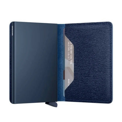 Wallet includes spaces for extra cards and cash