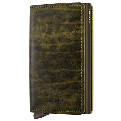 Secrid Slimwallet Compact RFID Wallet - Dutch Martin Cedar