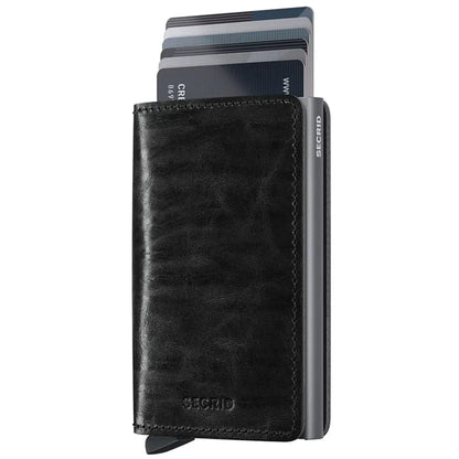 Mechanism inside slightly separates your cards, preventing damage to chips and magnetic strips