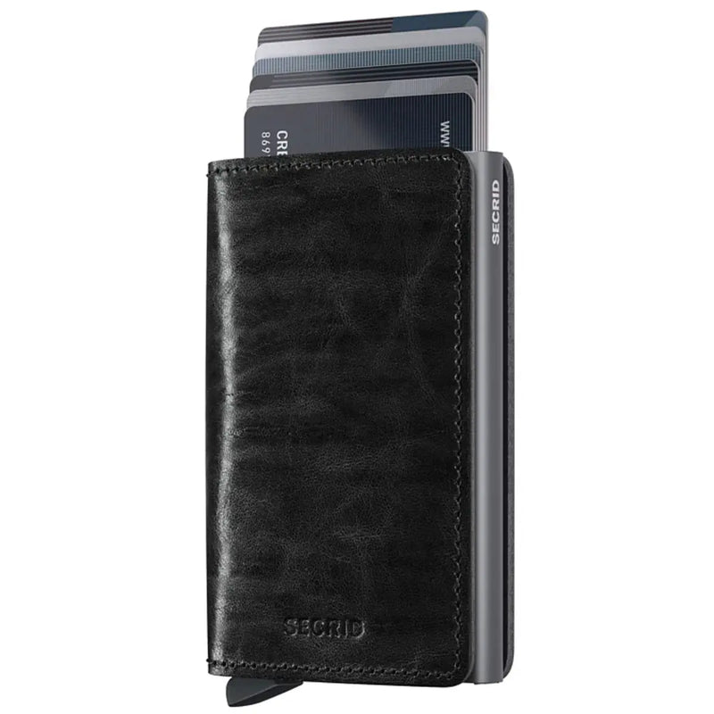 Mechanism inside slightly separates your cards, preventing damage to chips and magnetic strips