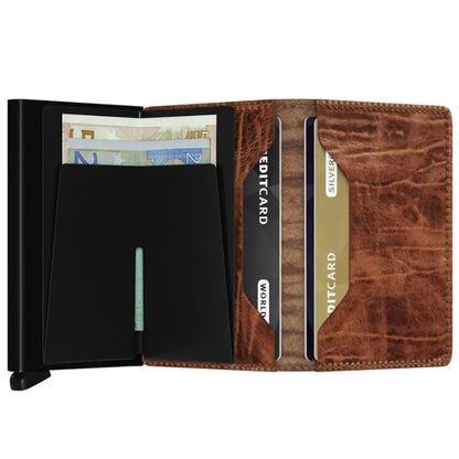 Secrid Slimwallet Compact RFID Wallet - Dutch Martin Whiskey