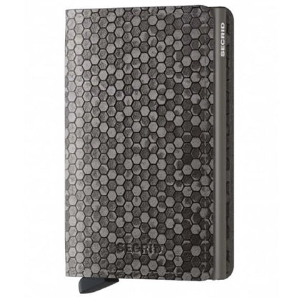 Secrid Slimwallet Compact Wallet - Hexagon Grey