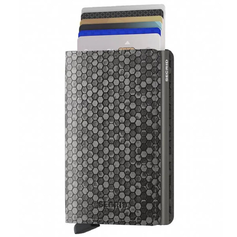 Mechanism inside slightly separates your cards, preventing damage to chips and magnetic strips