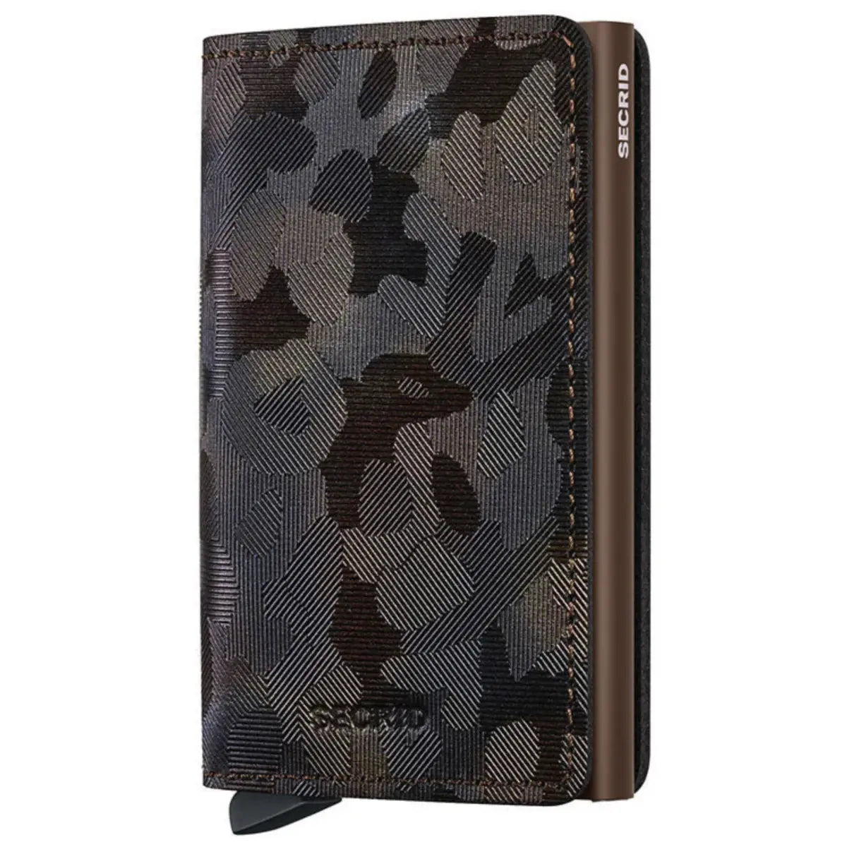 Secrid Slimwallet Compact RFID Wallet - Jungle Brown
