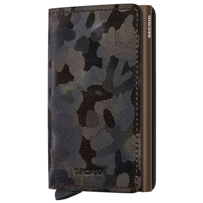 Secrid Slimwallet Compact RFID Wallet - Jungle Brown