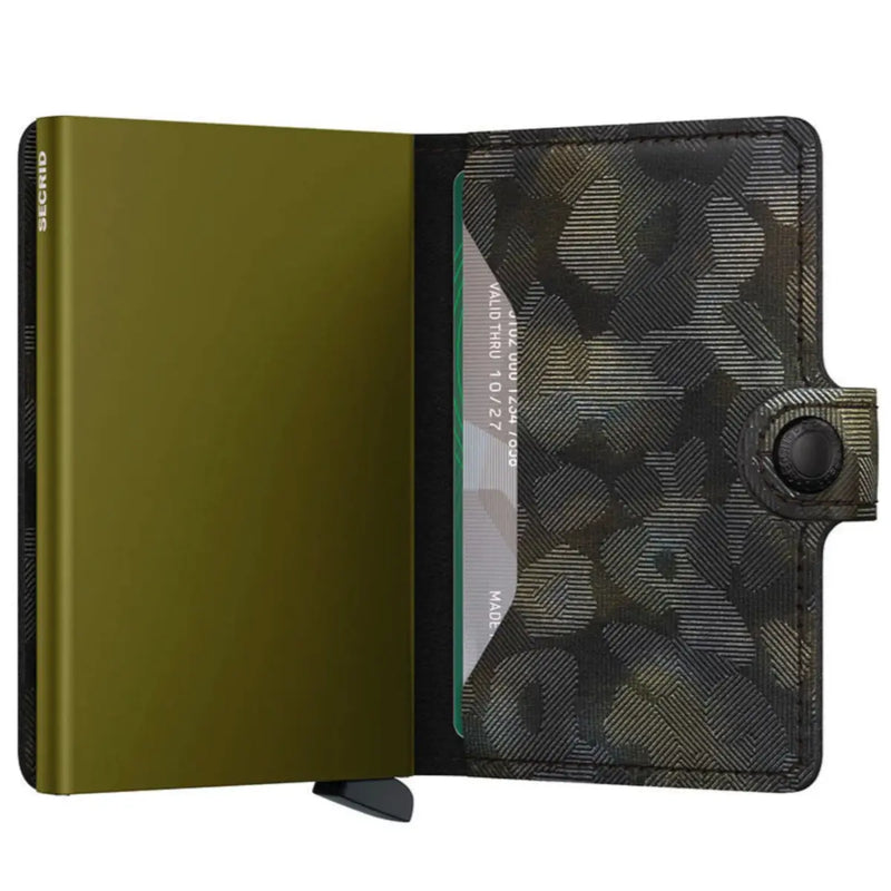 Secrid Slimwallet Compact RFID Wallet - Jungle Moss
