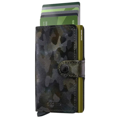 Secrid Slimwallet Compact RFID Wallet - Jungle Moss