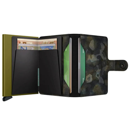 Secrid Slimwallet Compact RFID Wallet - Jungle Moss