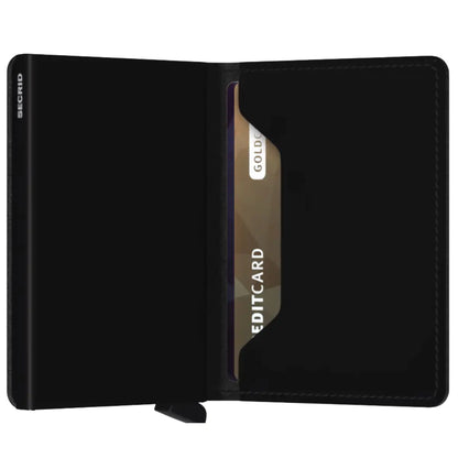 Secrid Slimwallet Compact RFID Wallet - Matte Black