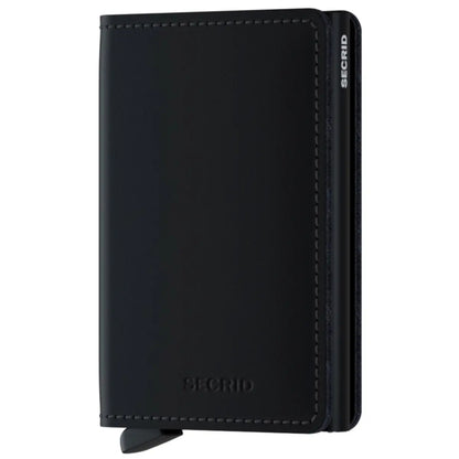 Secrid Slimwallet Compact RFID Wallet - Matte Black