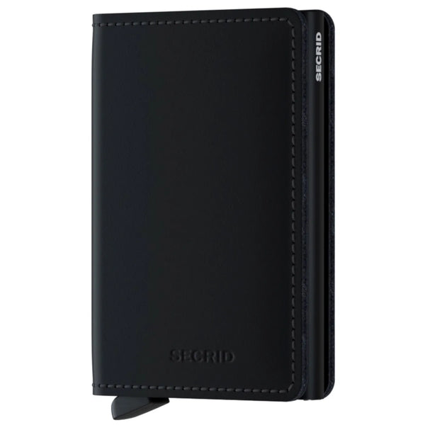 Secrid Slimwallet Compact RFID Wallet - Matte Black