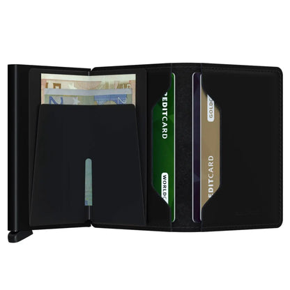 Secrid Slimwallet Compact RFID Wallet - Matte Black