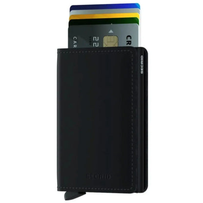 Secrid Slimwallet Compact RFID Wallet - Matte Black