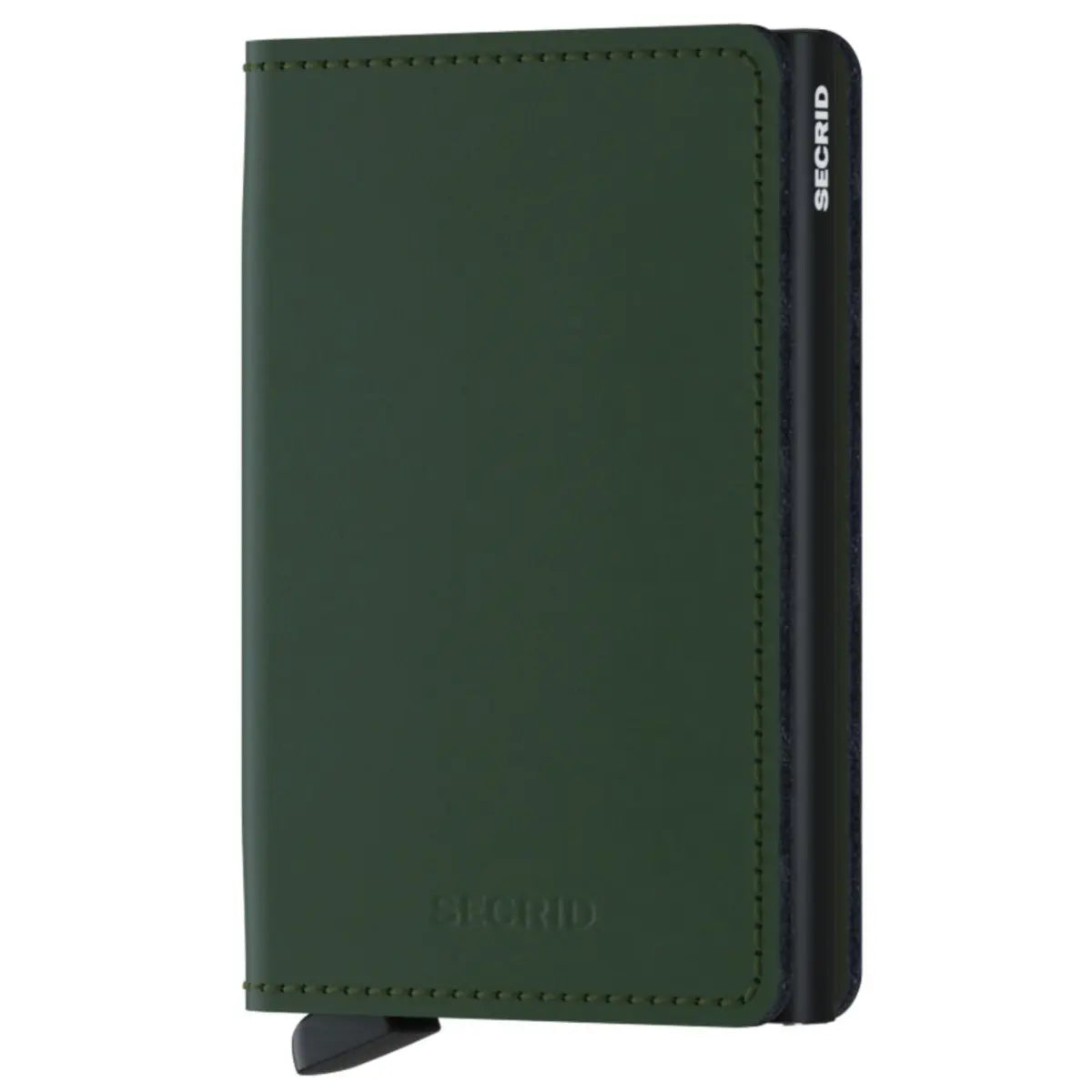 Secrid Slimwallet Compact RFID Wallet - Matte Green / Black