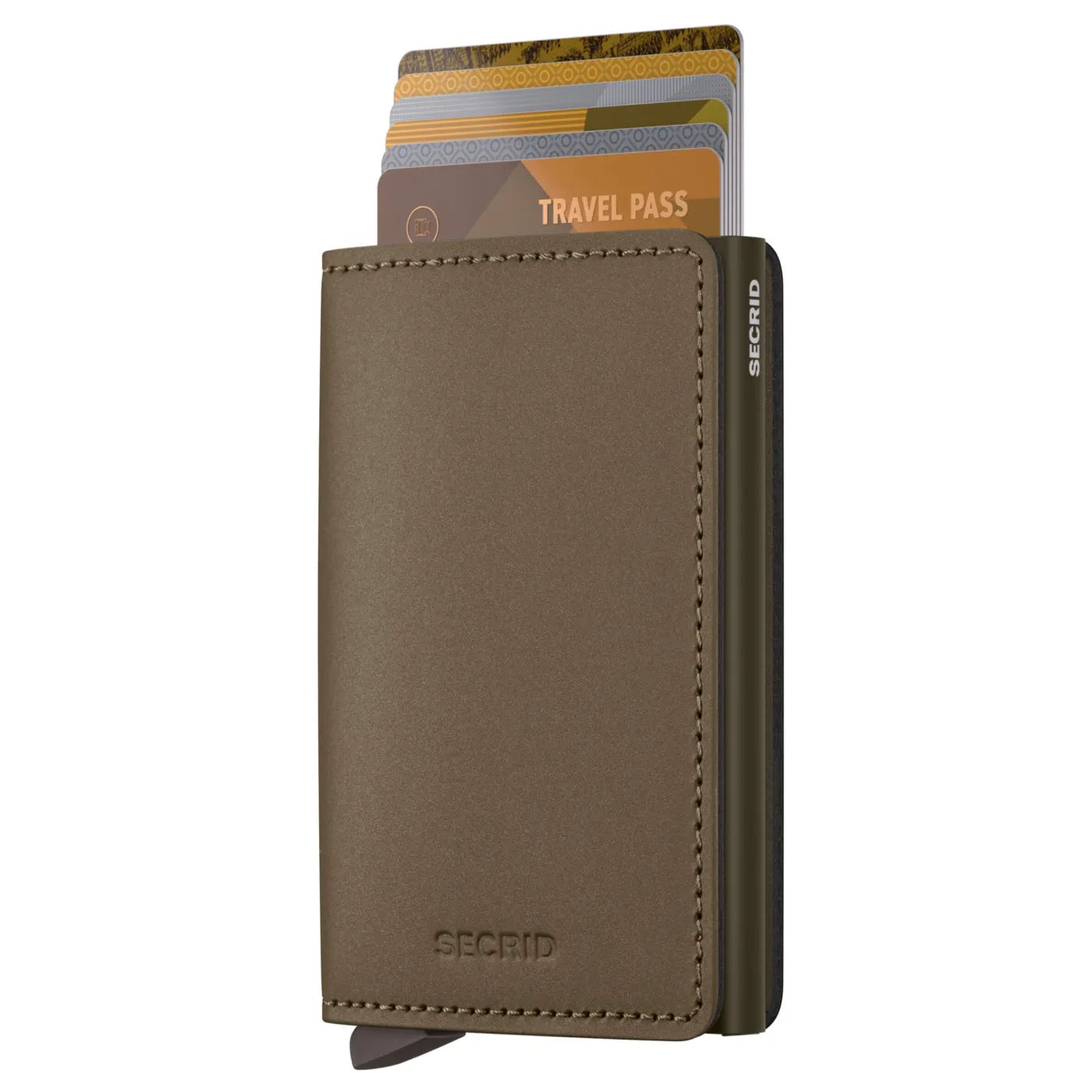 Secrid Slimwallet Compact RFID Wallet - Matte Satin Bronze