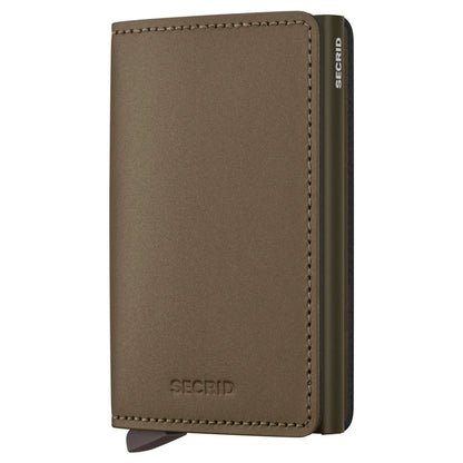 Secrid Slimwallet Compact RFID Wallet - Matte Satin Bronze