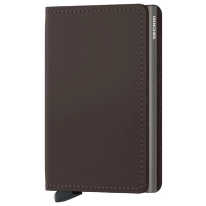 Secrid Slimwallet Compact RFID Wallet - Matte Truffle