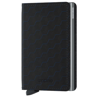 Secrid Slimwallet Compact RFID Wallet - Optical Black-Titanium