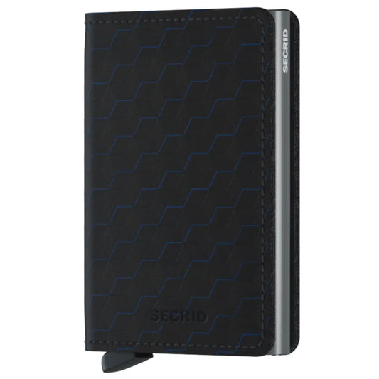 Secrid Slimwallet Compact RFID Wallet - Optical Black-Titanium