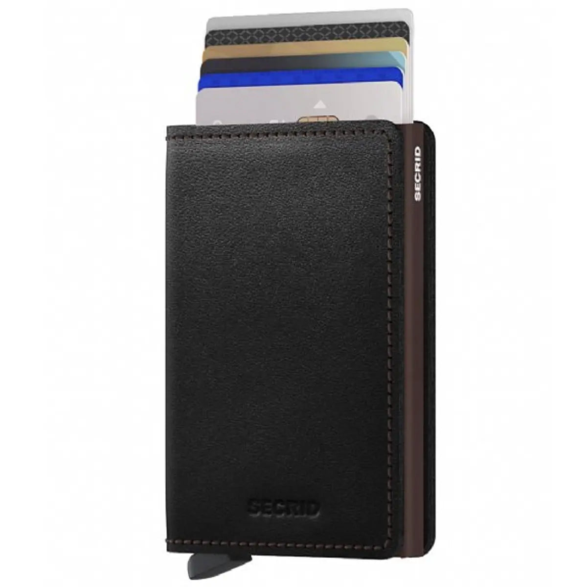 Mechanism inside slightly separates your cards, preventing damage to chips and magnetic strips