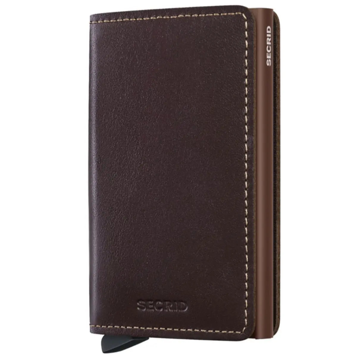 Secrid Slimwallet Compact RFID Wallet - Original Chocolate