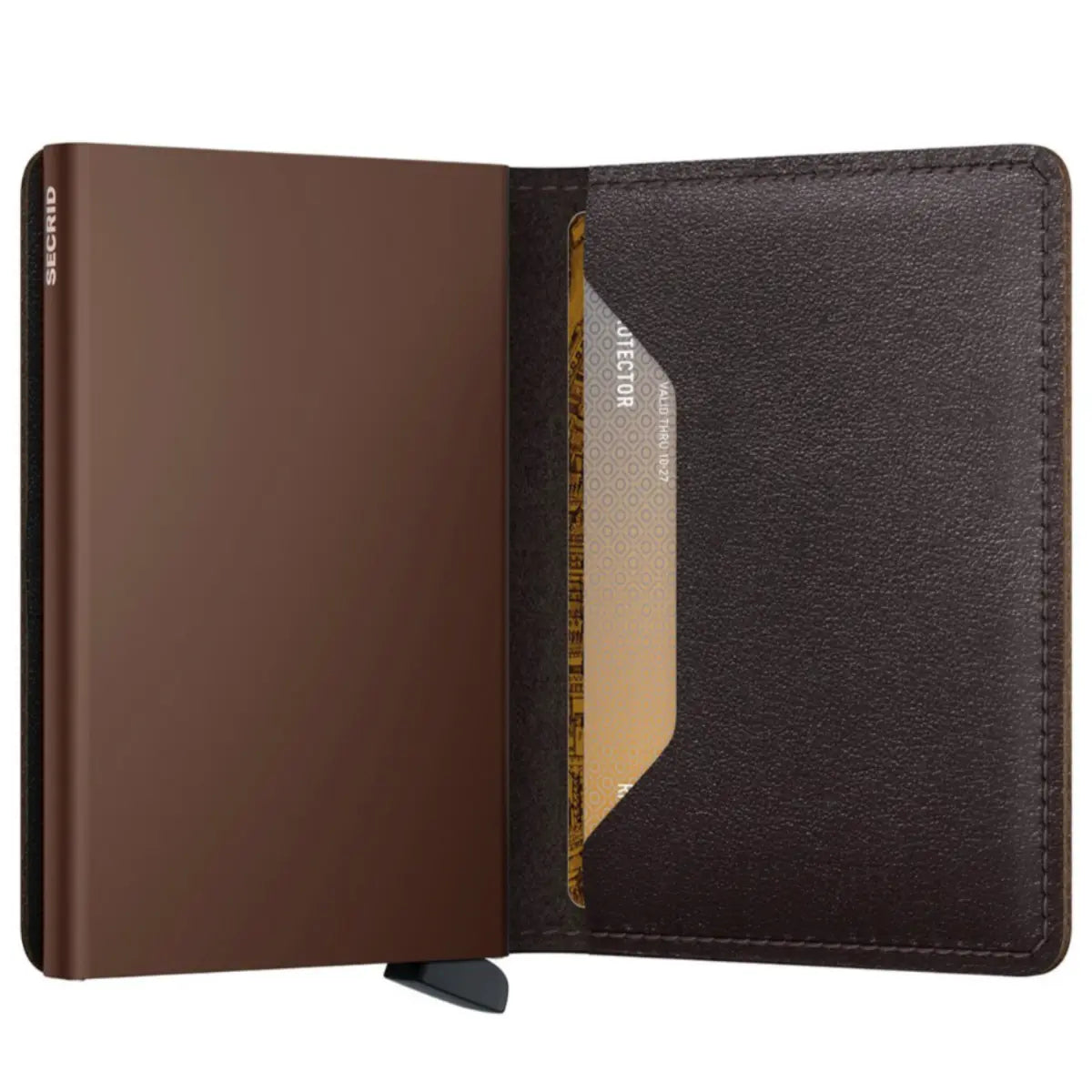 Secrid Slimwallet Compact RFID Wallet - Original Chocolate