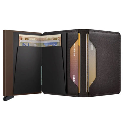 Secrid Slimwallet Compact RFID Wallet - Original Chocolate