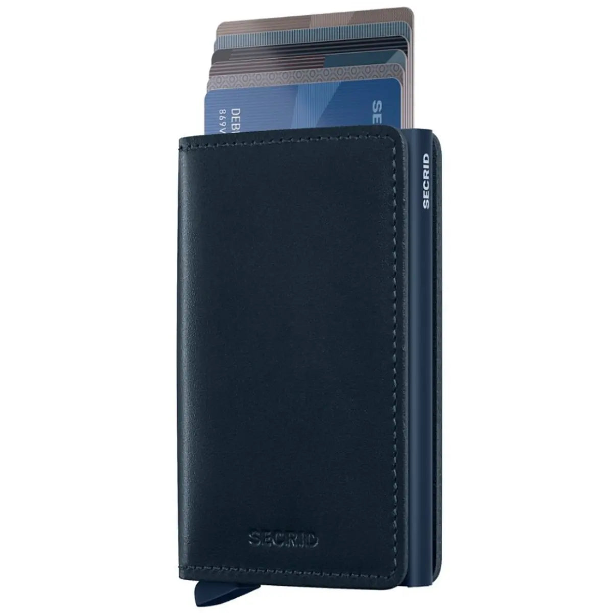 Secrid Slimwallet Compact RFID Wallet - Original Navy-Navy