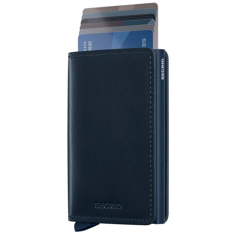 Secrid Slimwallet Compact RFID Wallet - Original Navy-Navy